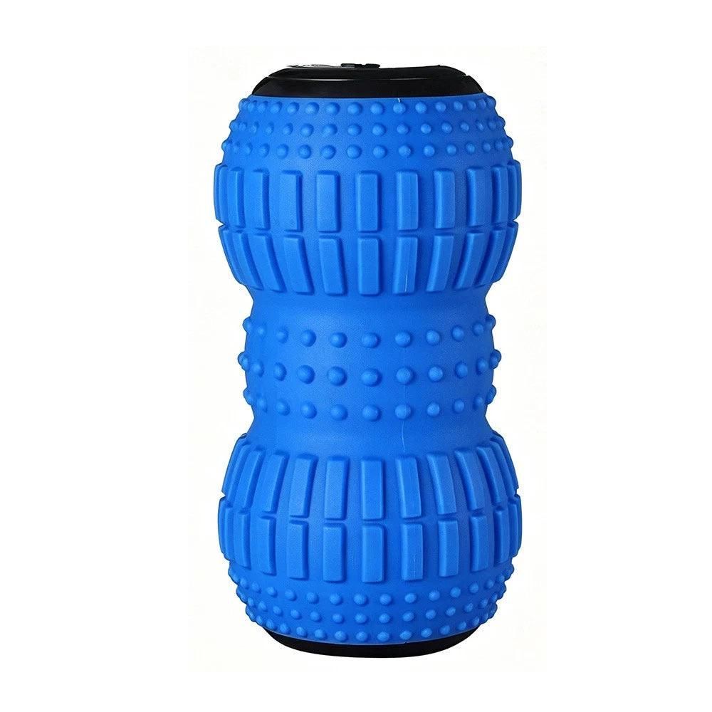 Rechargeable Electric Massage Roller Vibrating Silicone Yoga Ball Muscle Relief - Image 1
