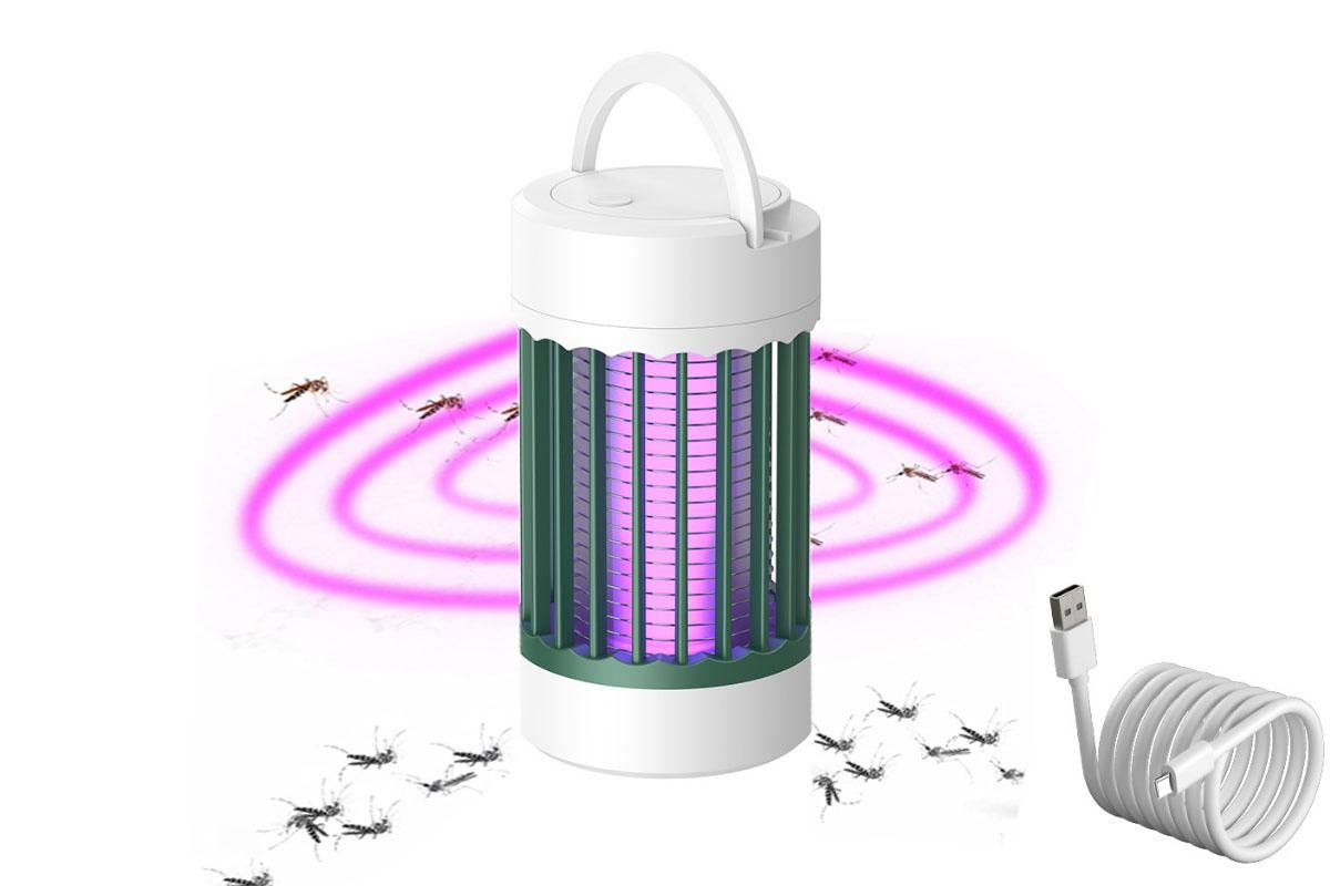 Electric Bug Zapper Fly Zapper Mosquito Trap LED Fly Trap Rechargeable Mosquito Lamp Mosquito Light Zapper - Image 1