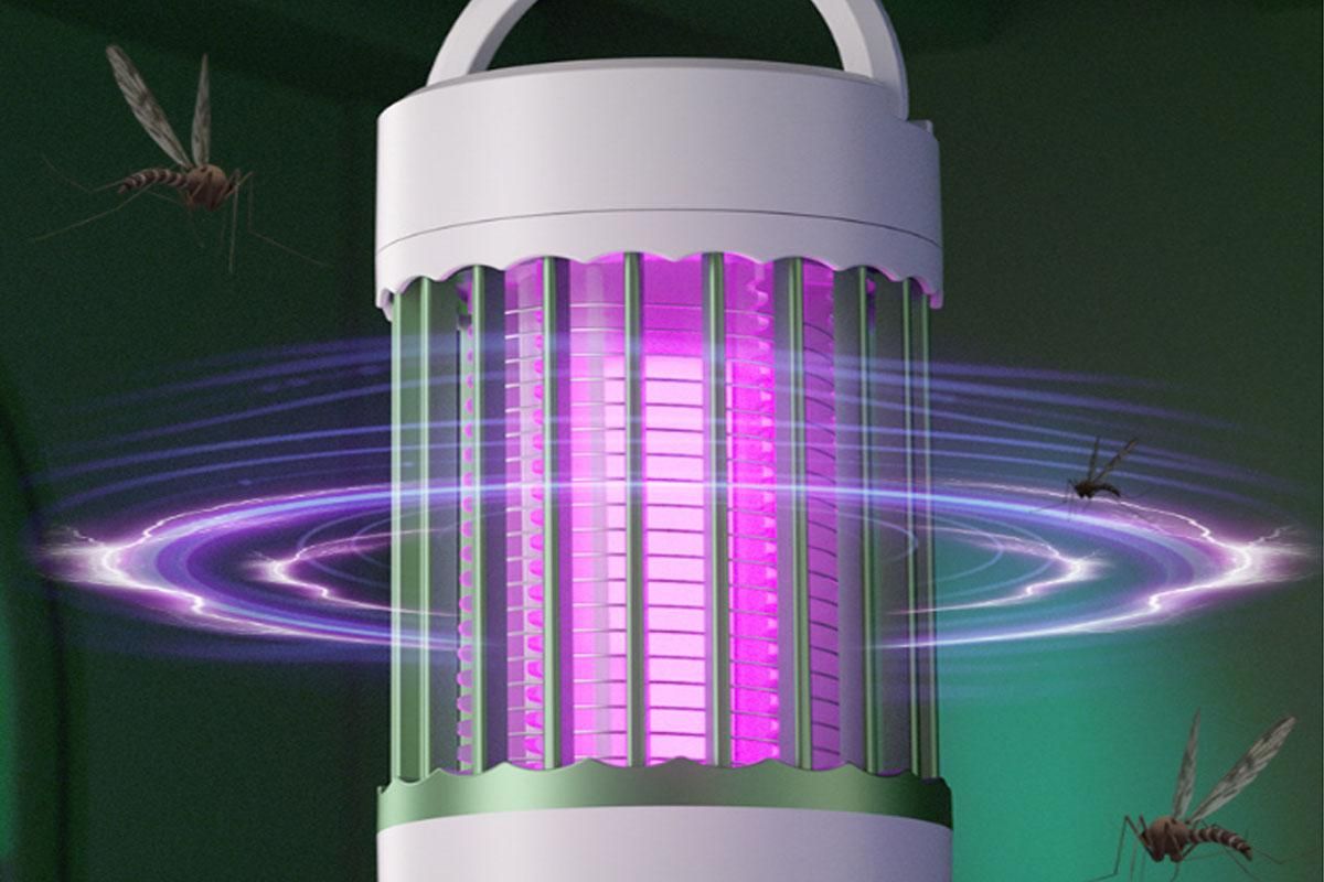 Electric Bug Zapper Fly Zapper Mosquito Trap LED Fly Trap Rechargeable Mosquito Lamp Mosquito Light Zapper - Image 2