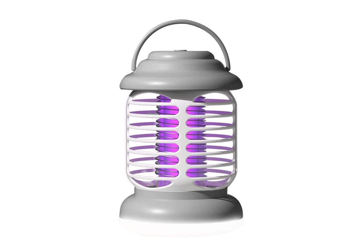 Portable Electric Mosquito Zapper Killer Lamp Trap for Indoor and Outdoor -khaki - Image 6