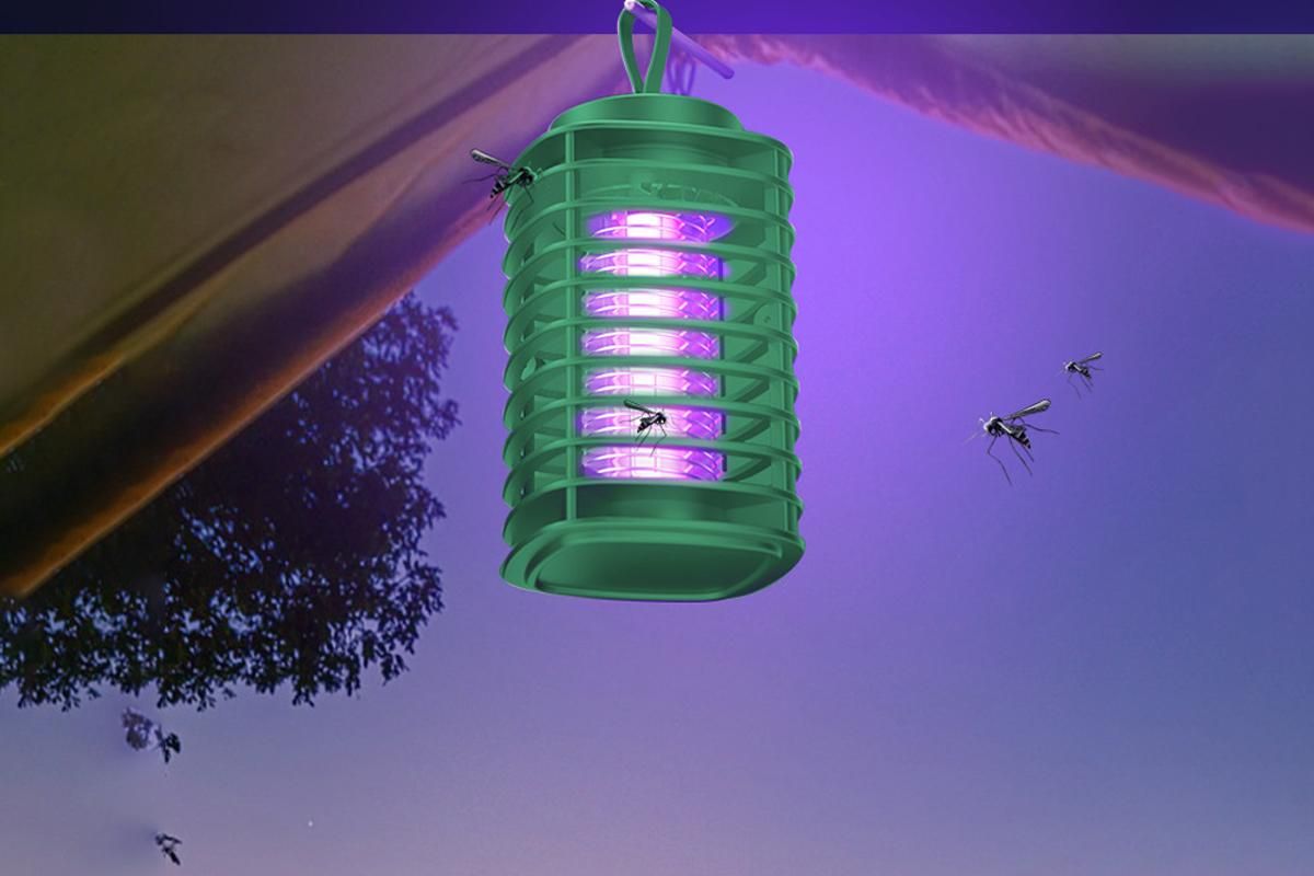 Electric Mosquito Killer Lamp LED Light -Green - Image 2