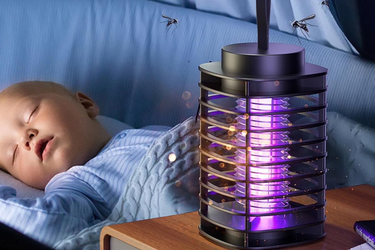 Electric Mosquito Killer Lamp LED Light -Black - Image 2