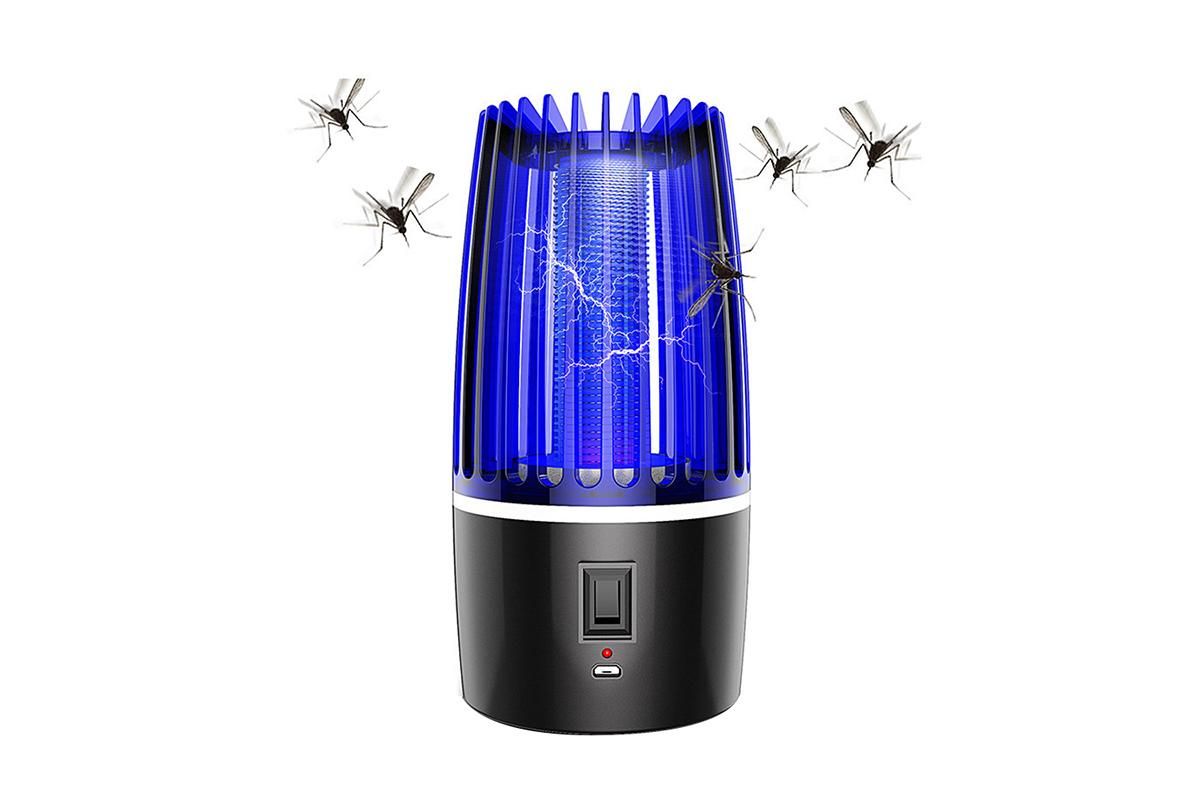 Electric Mosquito Killer Lamp USB Rechargeable Electric Repellent Zapper Trap Machine - Image 3