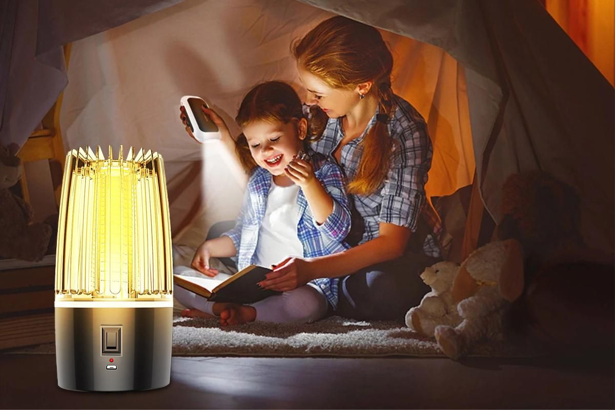 Electric Mosquito Killer Lamp USB Rechargeable Electric Repellent Zapper Trap Machine - Image 5