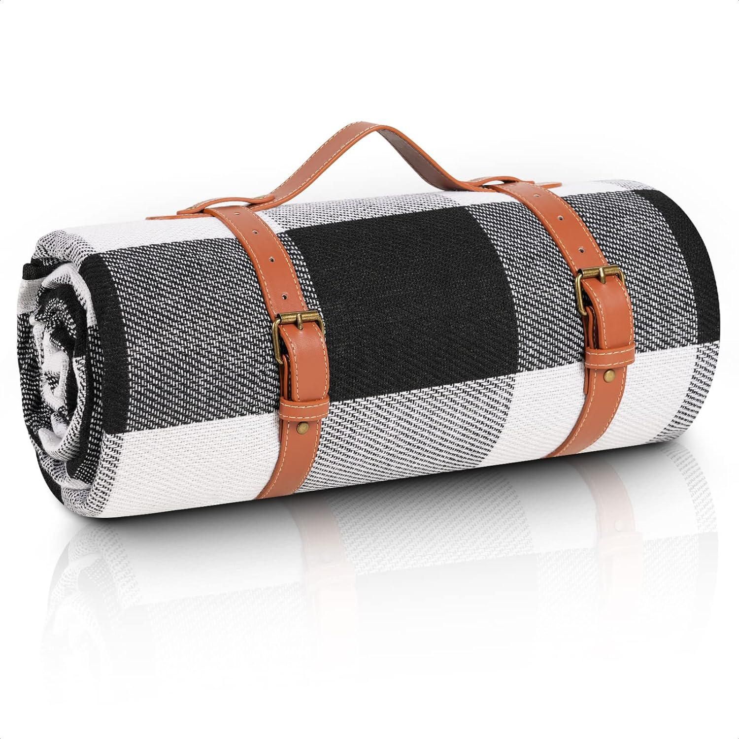 Outdoor Picnic Blanket Waterproof Mat Extra Wide Camping Tent Ground Sheet for Hiking and Outdoor Activities - Blue M - Image 7