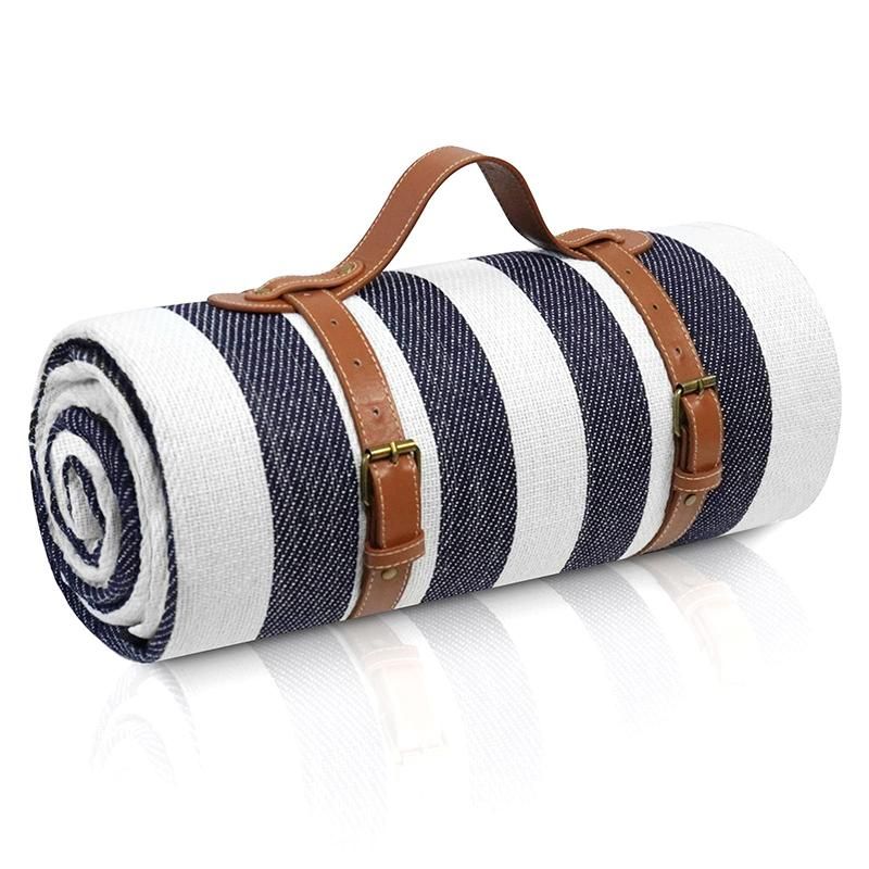 Outdoor Picnic Blanket Waterproof Mat Extra Wide Camping Tent Ground Sheet for Hiking and Outdoor Activities - Blue L - Image 8