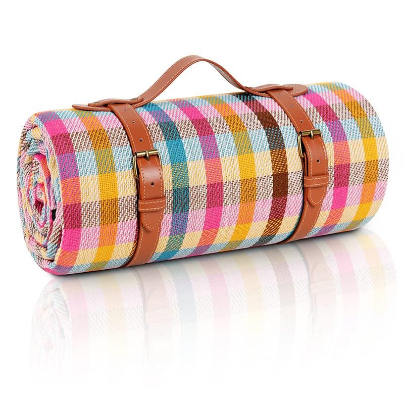 Outdoor Picnic Blanket Waterproof Mat Extra Wide Camping Tent Ground Sheet for Hiking and Outdoor Activities - Multicolor M - Image 1