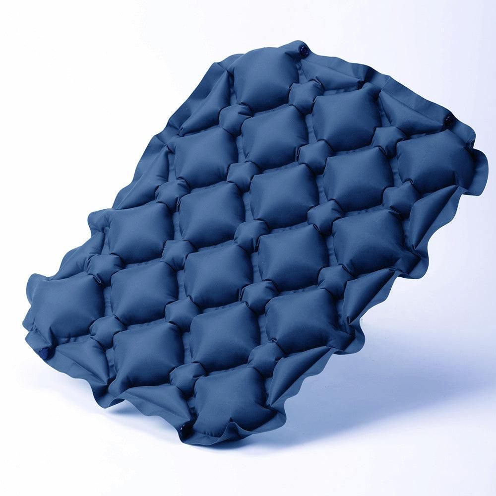 Foldable Inflatable Camping Seat Cushion Portable Seat Pad for Travel Outdoors Navy - Image 5