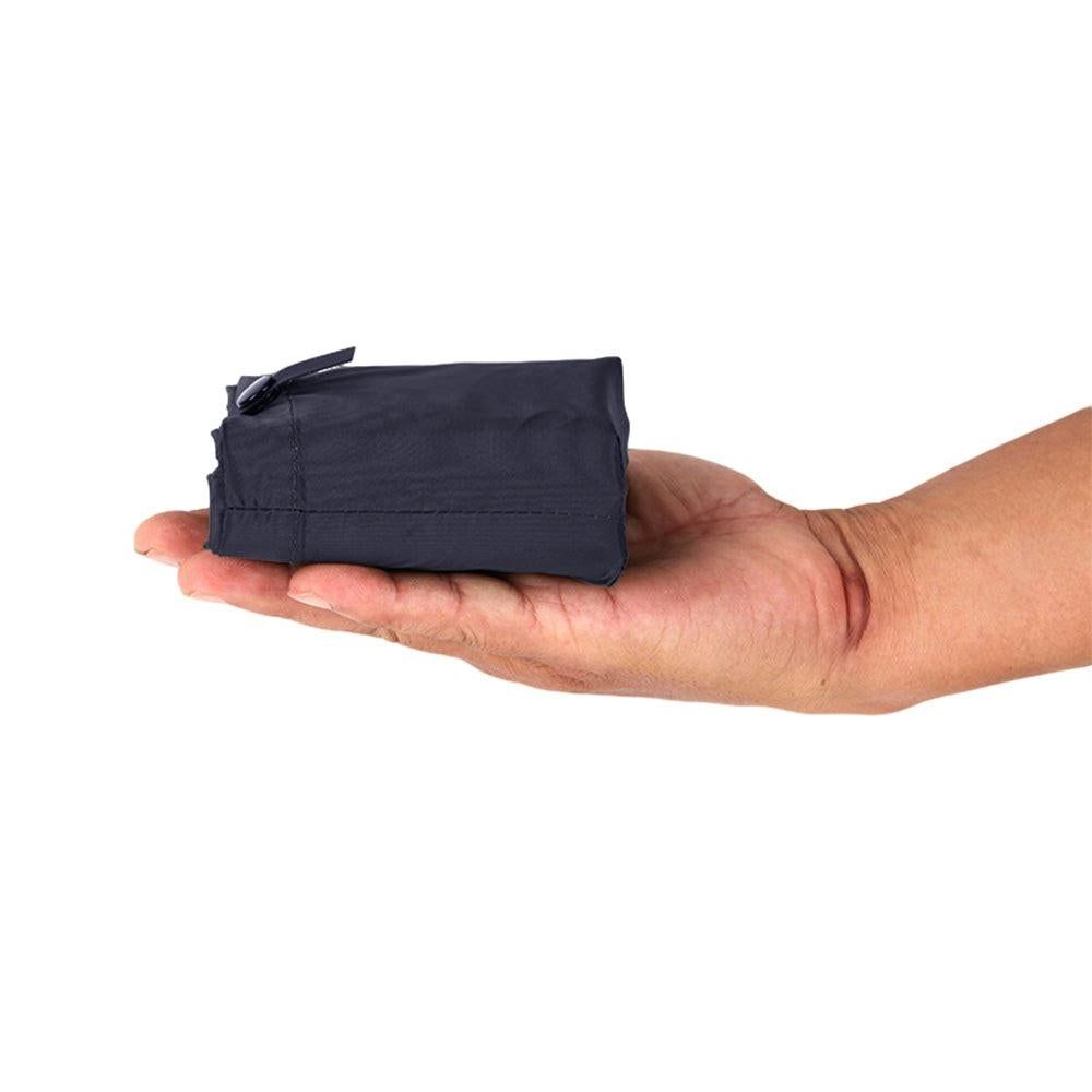 Foldable Inflatable Camping Seat Cushion Portable Seat Pad for Travel Outdoors Black - Image 3