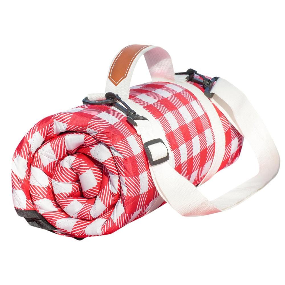 Waterproof Picnic Blanket Beach Outdoor Camping Mat Large Foldable Red - Image 6