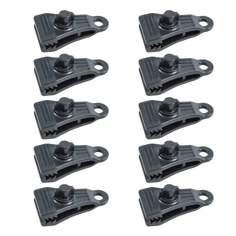 10Pcs Tarp Clips Lock Grip Tarp Clamps Pool Cover Clips Tent Fasteners Holder for Awnings Outdoor Camping - Image 1