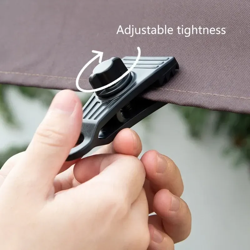 10Pcs Tarp Clips Lock Grip Tarp Clamps Pool Cover Clips Tent Fasteners Holder for Awnings Outdoor Camping - Image 4