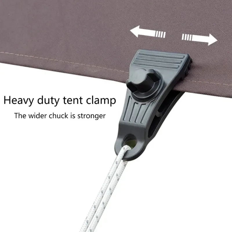 10Pcs Tarp Clips Lock Grip Tarp Clamps Pool Cover Clips Tent Fasteners Holder for Awnings Outdoor Camping - Image 5