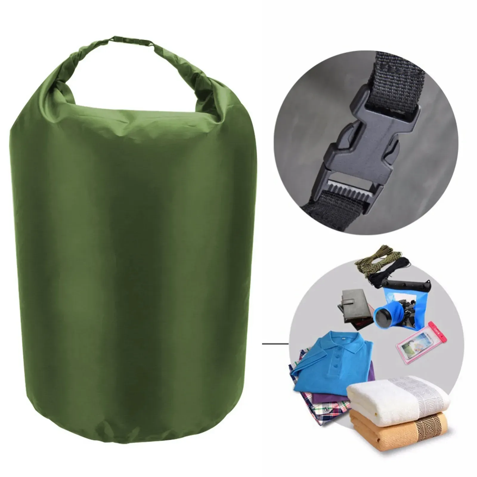 10x Waterproof Sacks Storage Bag Roll Top Drybag for Kayaking Sailing Surfing Camping Kayak Fishing - Image 4