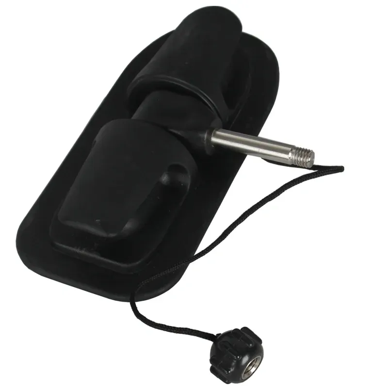 2pc Oar Holder Paddle Lock Support for Inflatable Boat Dinghy Raft Steel Beam Cross Paddle Hole 10mm All Direction - Image 3
