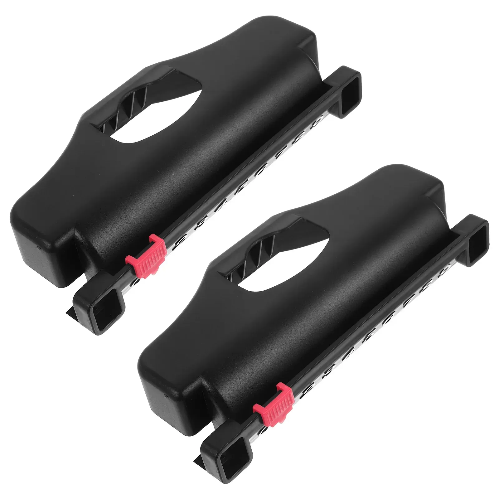 2Pcs Air Hockey Ice Hockey Table Scorekeepers Field Accessories Plastic Goal Counters Scoring Boxes - Black - Image 2