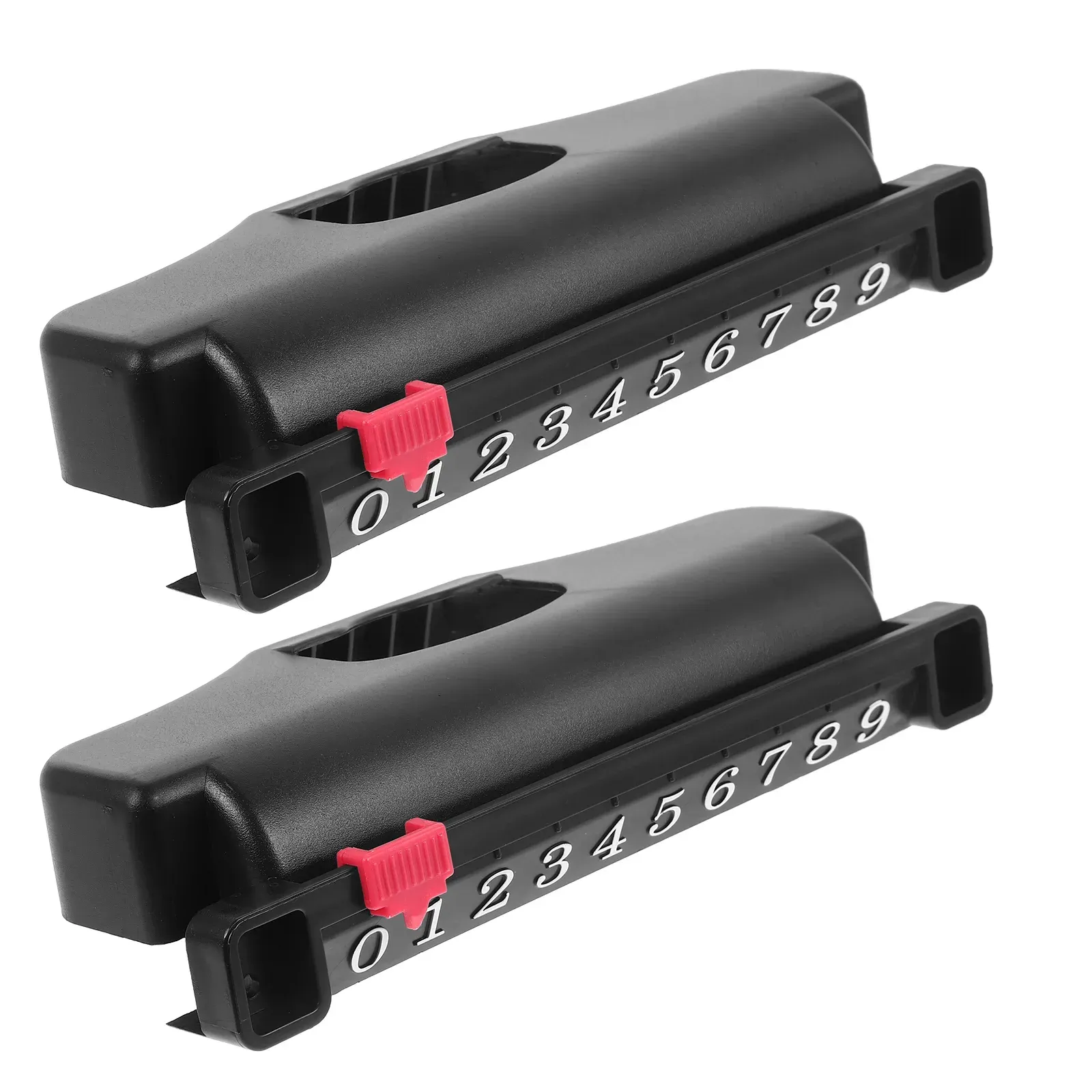 2Pcs Air Hockey Ice Hockey Table Scorekeepers Field Accessories Plastic Goal Counters Scoring Boxes - Black - Image 4