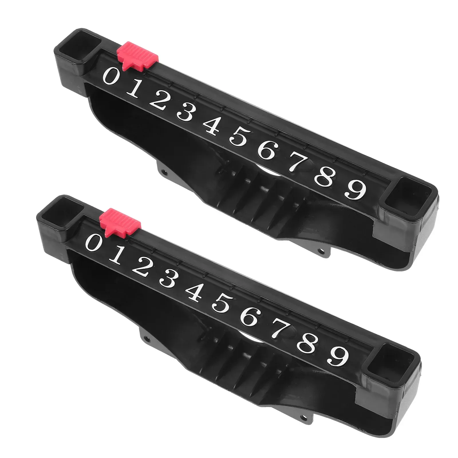 2Pcs Air Hockey Ice Hockey Table Scorekeepers Field Accessories Plastic Goal Counters Scoring Boxes - Black - Image 5