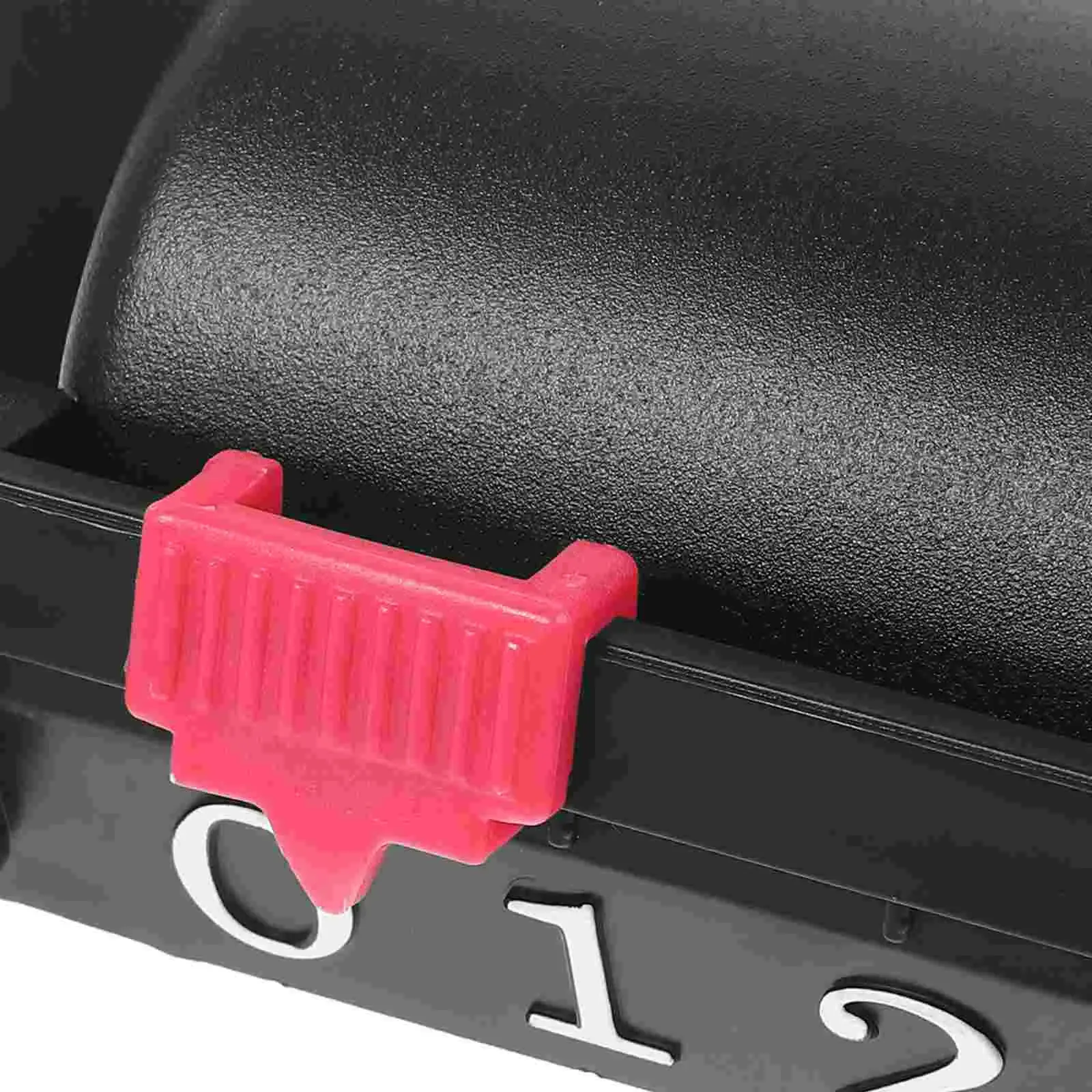 2Pcs Air Hockey Ice Hockey Table Scorekeepers Field Accessories Plastic Goal Counters Scoring Boxes - Black - Image 6