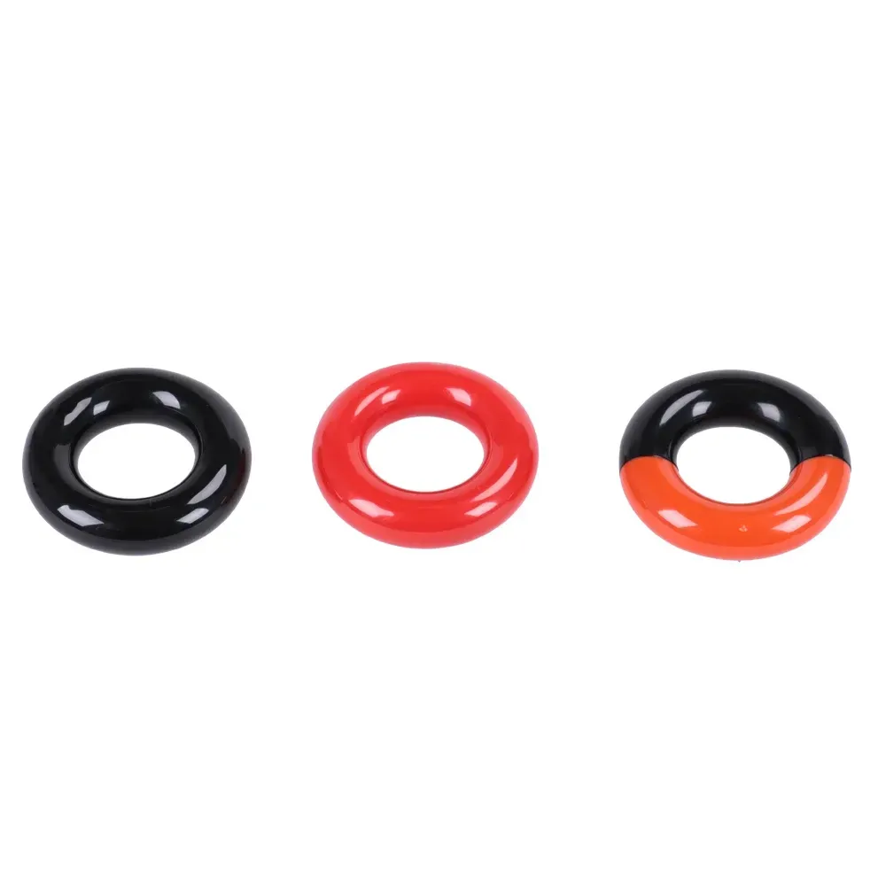 2PCS Golf Swing Trainer Weight Power Swing Ring for Golf Clubs Training Aid - 2pcs Two-Tone - Image 6