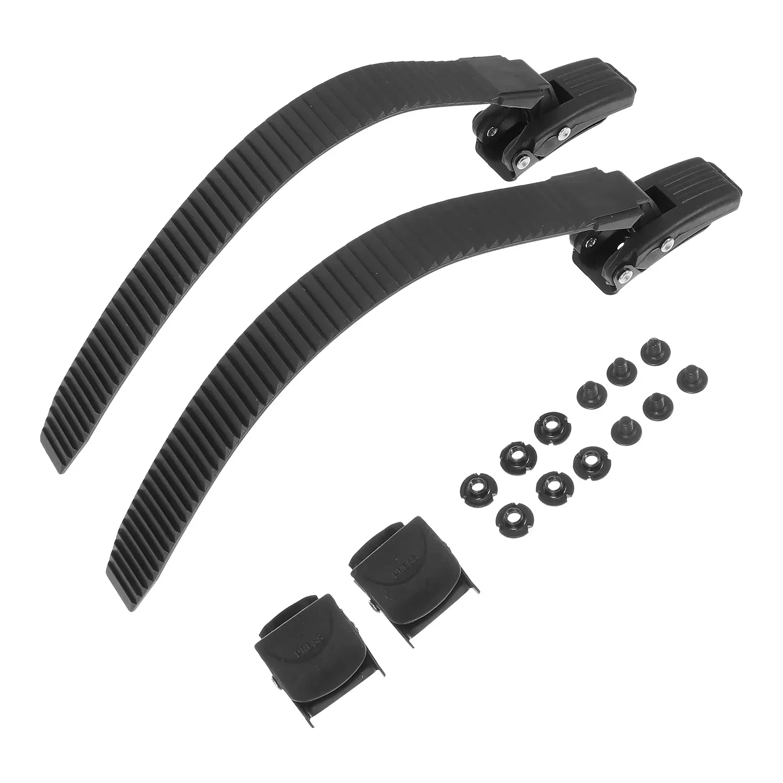 2 Sets Skate Belt Strap Roller Accessory Plastic Buckle Replacement - Image 1