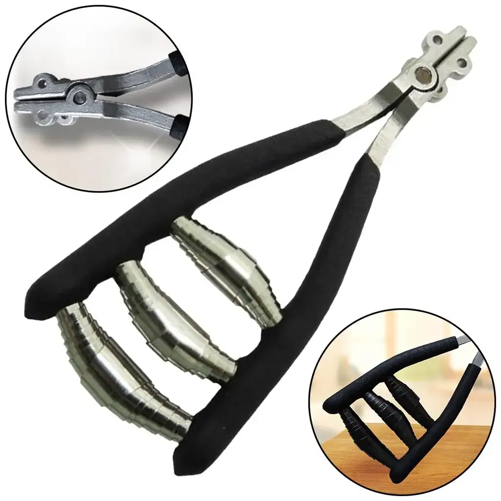 3 Spring Starting Clamp Stringing Tool for Tennis Racquet Badminton Racket Tennis Equipment - Image 1