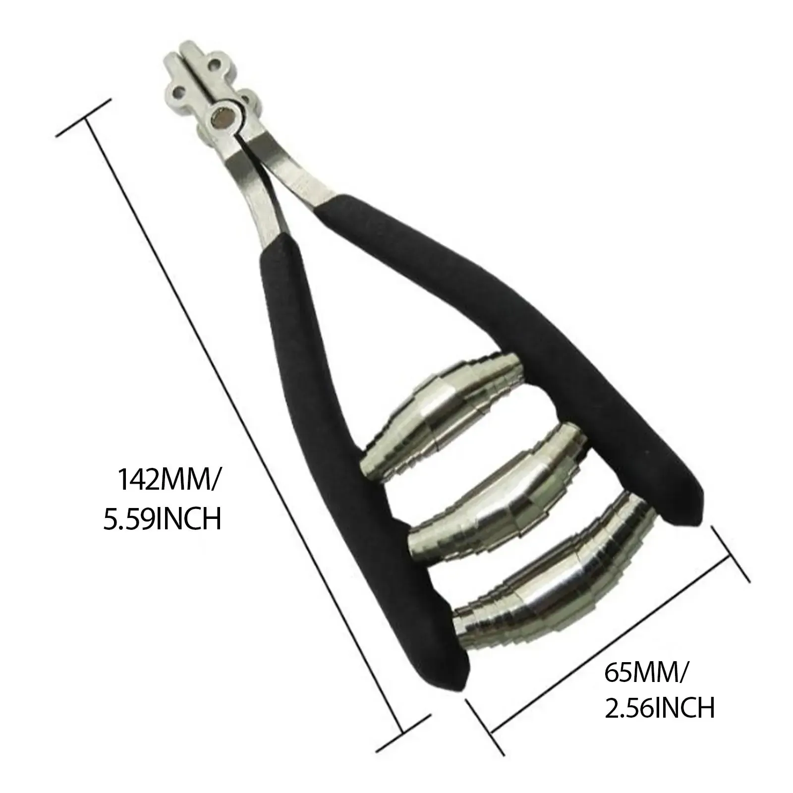 3 Spring Starting Clamp Stringing Tool for Tennis Racquet Badminton Racket Tennis Equipment - Image 5