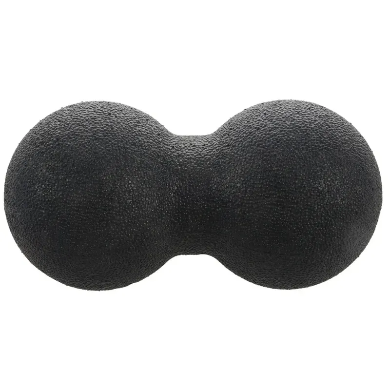 3X Fitness Peanut Massage Ball Fascia Massager Roller Pilates Yoga Gym Exercise Equipment - Black - Image 4