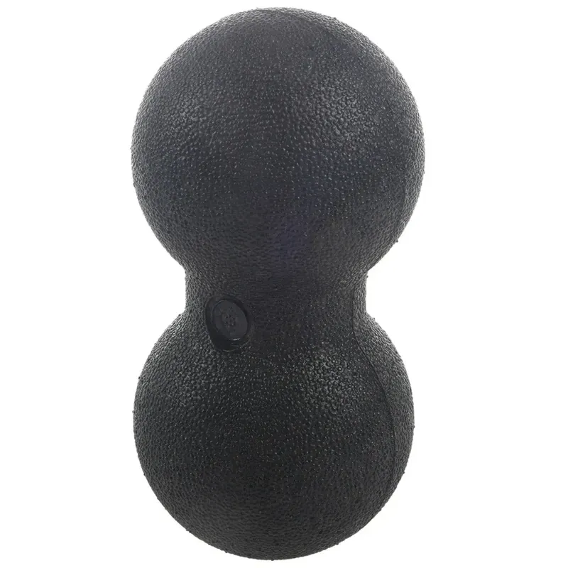3X Fitness Peanut Massage Ball Fascia Massager Roller Pilates Yoga Gym Exercise Equipment - Black - Image 5