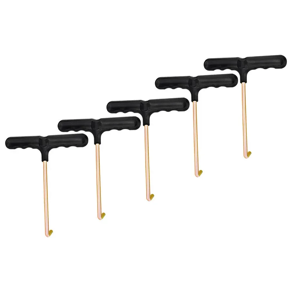5 Pcs Shoelace Tighteners T shaped Shoelace Puller Tools Team Sports - As Shown - Image 2