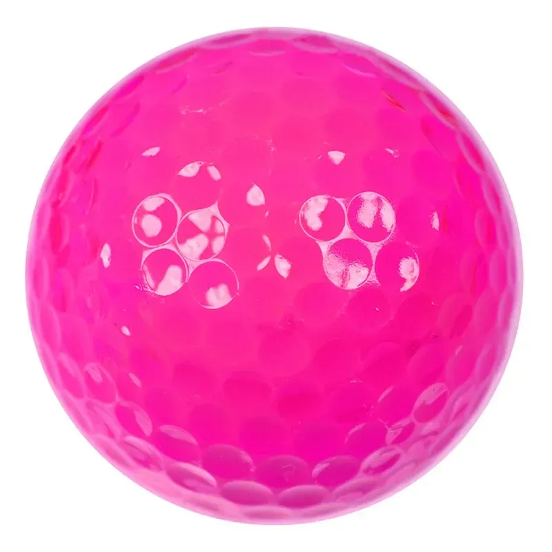 6Pcs Practice Golf Balls For Golfer Gift Golf Accessories for Indoor Outdoor - Pink Gift Ball - Image 6