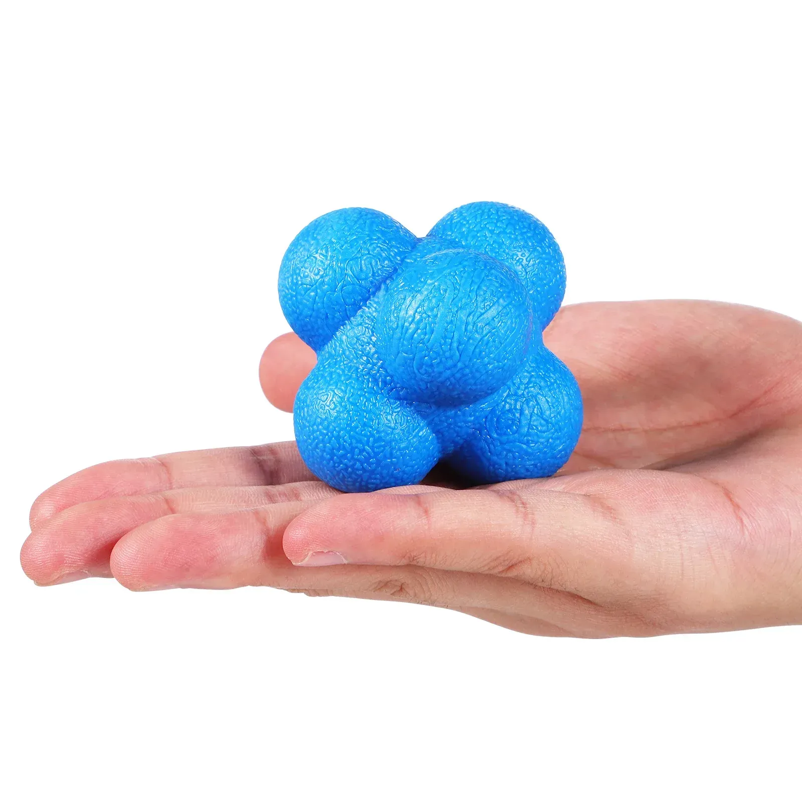 6 Pcs Reaction Ball Bounce Ball Reflex Equipment Agility Balls Fitness Exercise Sports Training Accessories - Image 5
