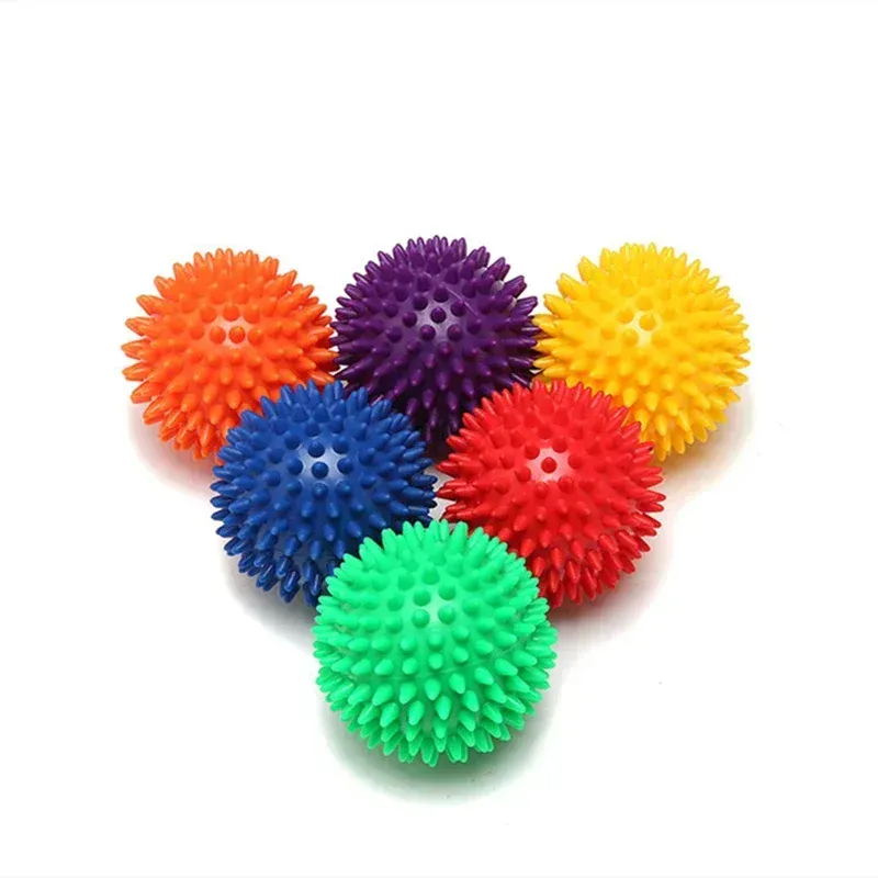7cm Fitness Physiotherapy PVC Massage Ball Relieve Plantar Fasciitis Portable Body Building Sports Equipment - Image 2