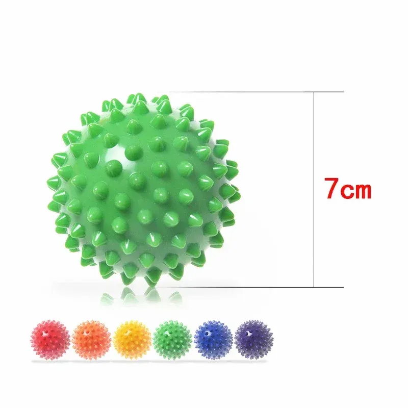 7cm Fitness Physiotherapy PVC Massage Ball Relieve Plantar Fasciitis Portable Body Building Sports Equipment - Image 3