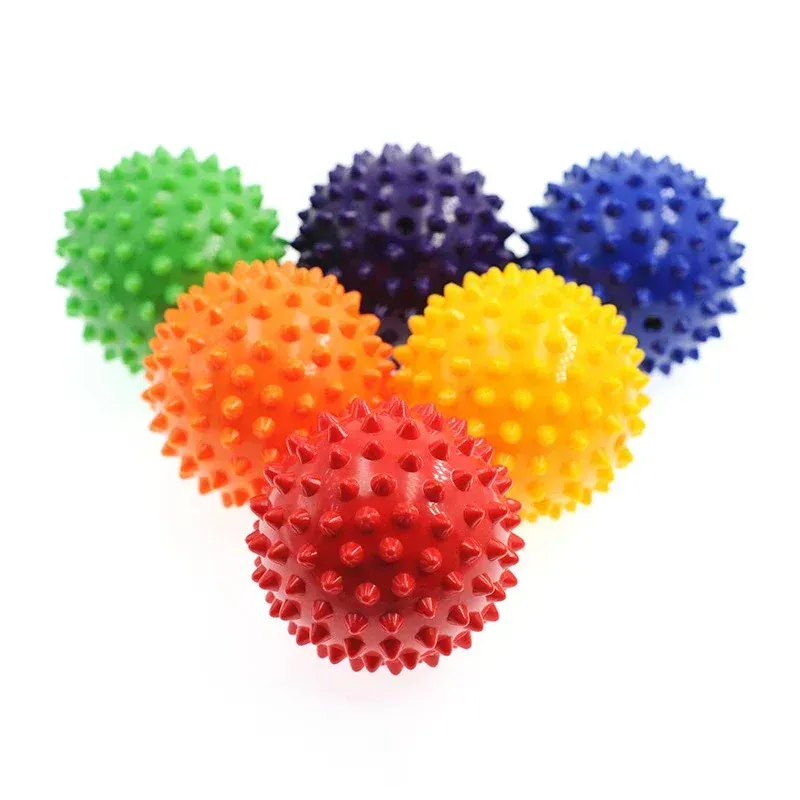 7cm Fitness Physiotherapy PVC Massage Ball Relieve Plantar Fasciitis Portable Body Building Sports Equipment - Image 7