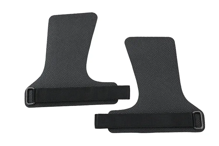 Basketball Hand Grips for Pull-ups Cross Training Gymnastics Weightlifting Palm Protector - Black S - Image 1