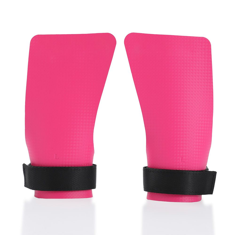 Basketball Hand Grips for Pull-ups Cross Training Gymnastics Weightlifting Palm Protector - Magenta L - Image 1