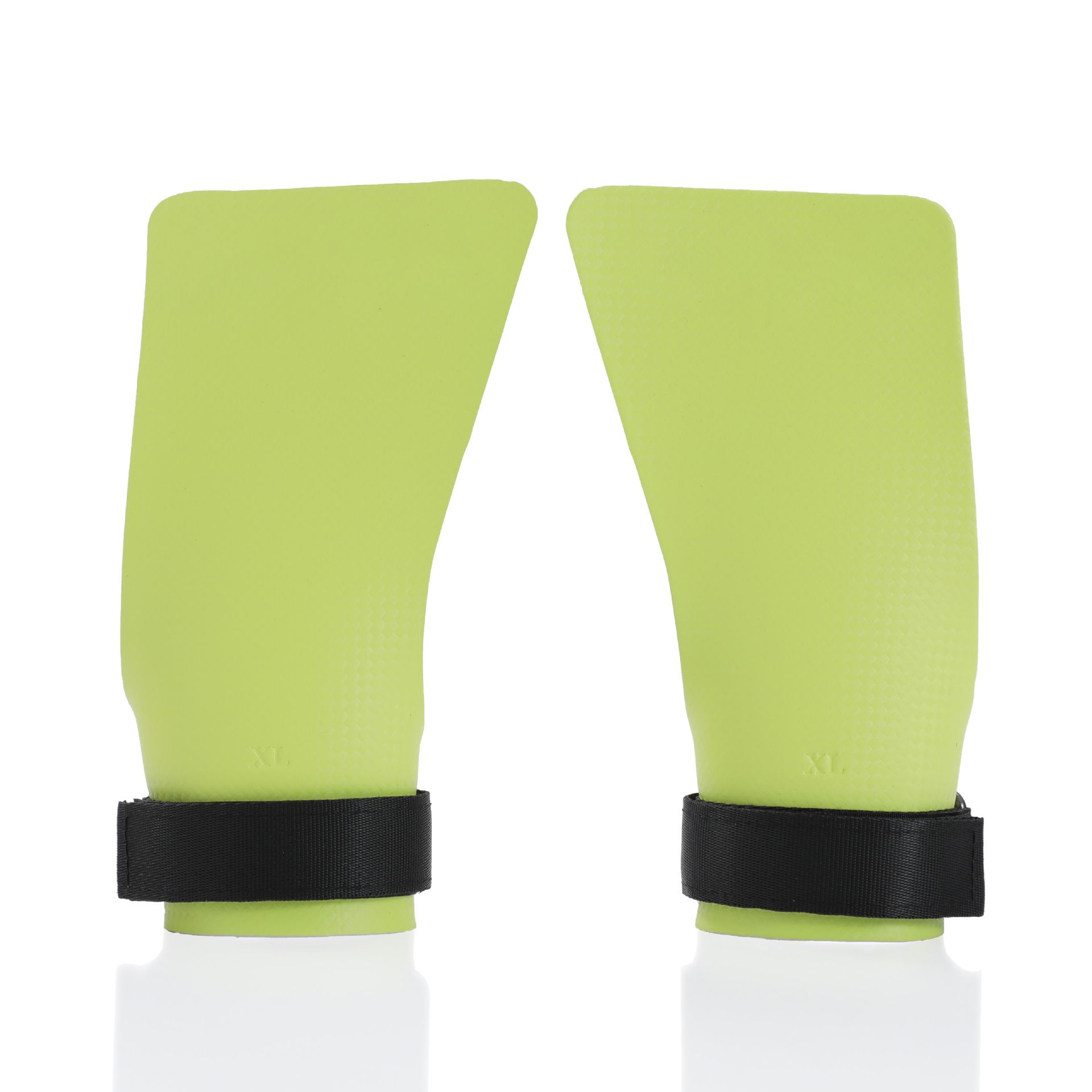 Basketball Hand Grips for Pull-ups Cross Training Gymnastics Weightlifting Palm Protector - Fluorescent Yellow 2XL - Image 1