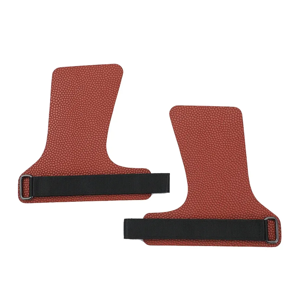 Basketball Hand Grips for Pull-ups Cross Training Gymnastics Weightlifting Palm Protector - Gold L - Image 3