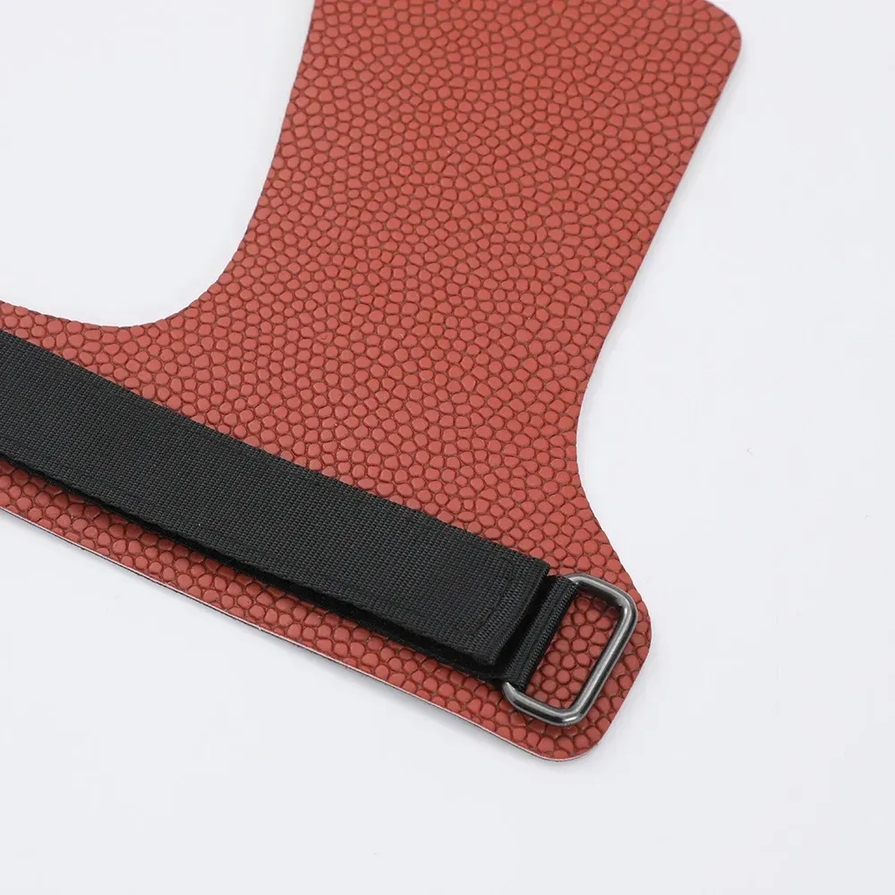 Basketball Hand Grips for Pull-ups Cross Training Gymnastics Weightlifting Palm Protector - Gold L - Image 4
