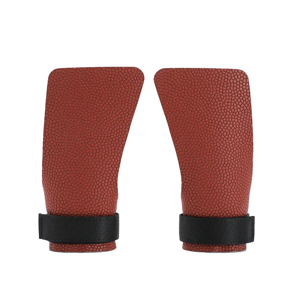 Basketball Hand Grips for Pull-ups Cross Training Gymnastics Weightlifting Palm Protector - Gray XL - Image 5
