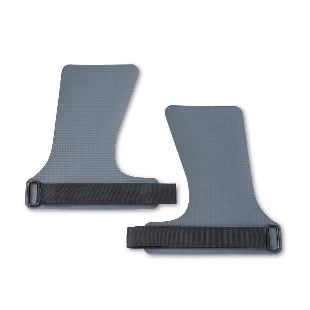 Basketball Hand Grips for Pull-ups Cross Training Gymnastics Weightlifting Palm Protector - Gray L - Image 1
