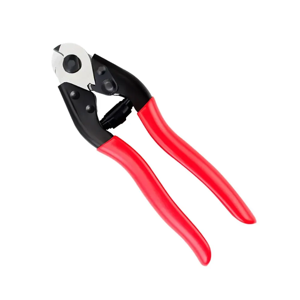 Bicycle Brake Shift Cable Cutter Bike Spoke Cutting Pliers MTB Cycling Repair Tool Brake Line Tube Plier - Red - Image 1
