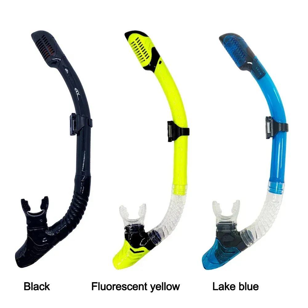 Diving Snorkel Underwater Diving Air Breathing Tube Snorkeling Equipment - Black - Image 4