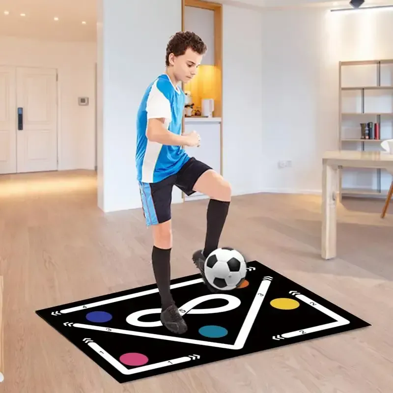 Football Training Mat 60 X 90 cm for All - Black - Image 6