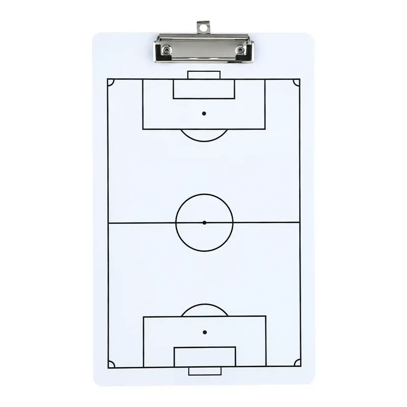 Football Tactical Board Training Erasable Portable Blackboard for Coach Guidance - White - Image 1