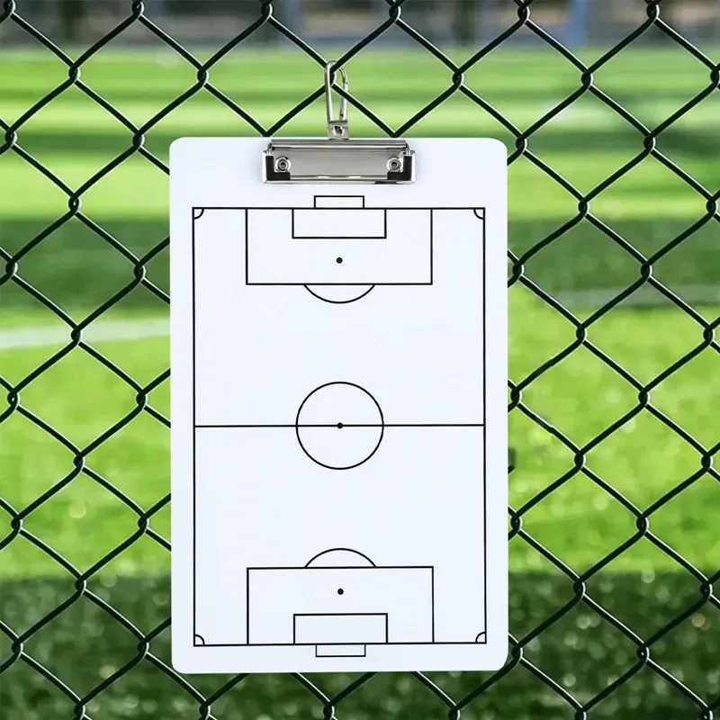Football Tactical Board Training Erasable Portable Blackboard for Coach Guidance - White - Image 3
