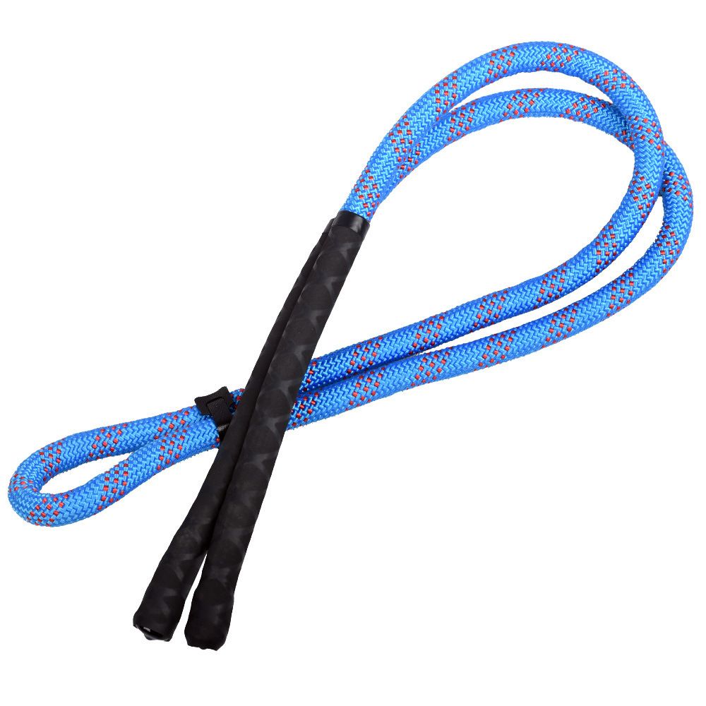 Golf Swing Practice Trainer Rope for Beginners Golf Gesture Correction Portable - Blue With Black - Image 1