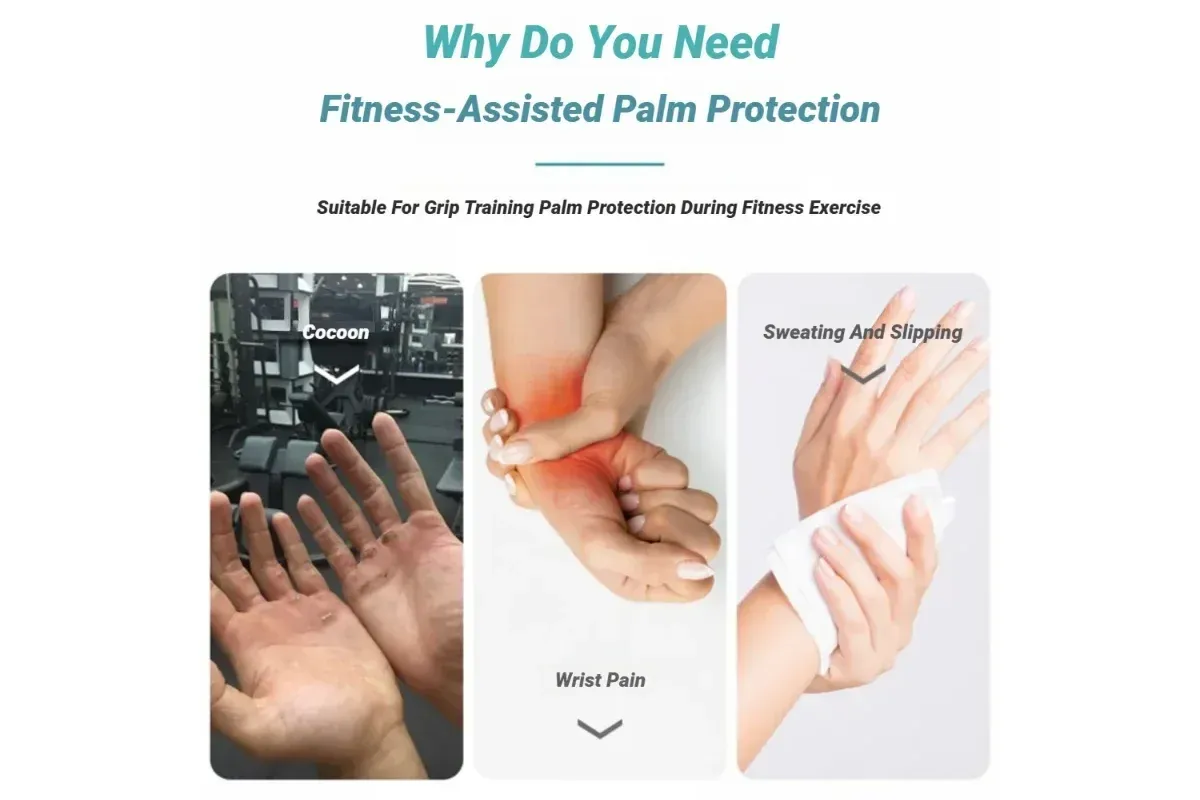 Half Finger Training Sport Gloves For Men Women Workout Fitness Body Building Weightlifting Gym Hand Wrist Protector Dumbbells - Black (1pair) L - Image 6