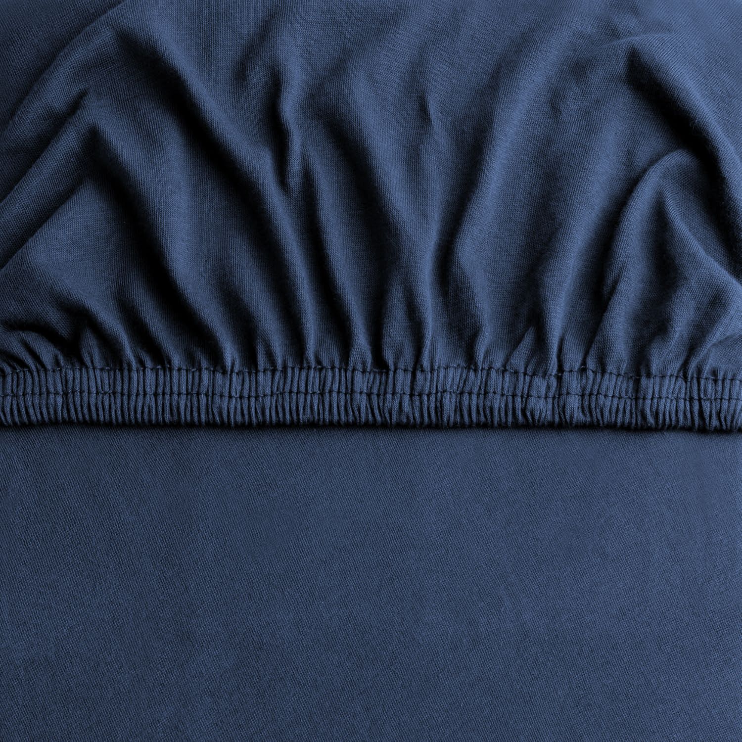 Hotel Quality Fitted sheets - 2 Piece Fitted sheets  -Breathable Bedding - Wrinkle, Fade, Stain Resistant- 26inch/40cm Deep Pocket Fitted Bed Sheet-Wrinkle and Fade Resistant,(Navy,Double) - Image 4